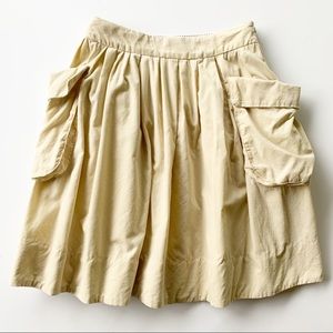 Anthropologie Maeve Effortless Corduroy Skirt Sz 4